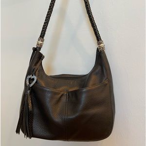 Brighton Barbados zip top hobo handbag
